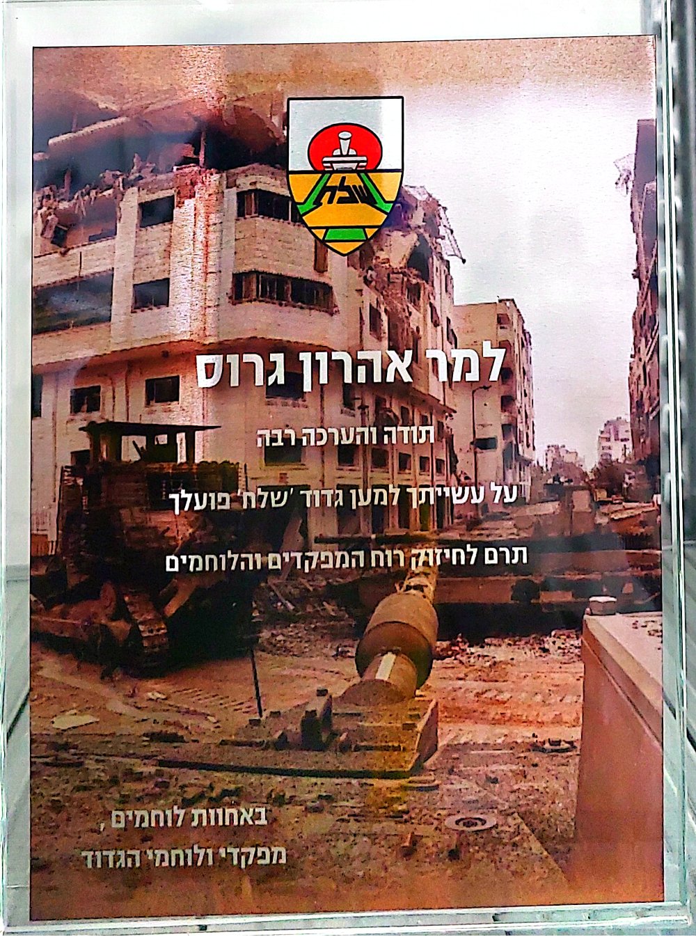 תעודת הוקרה 6